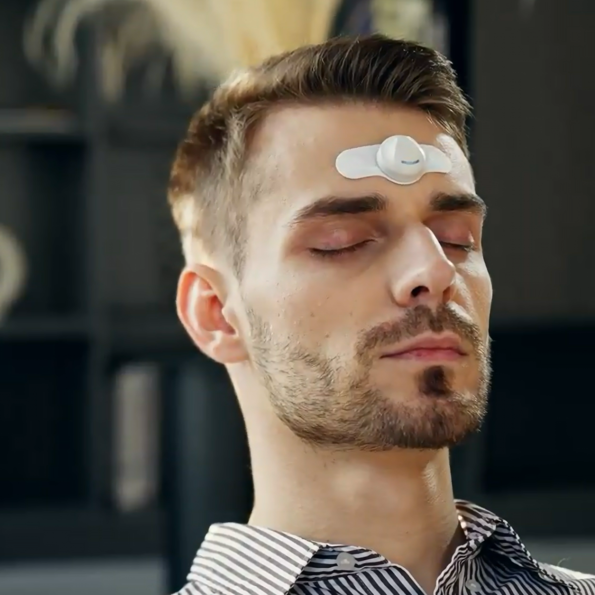 Neurovista BM05 interface monitoring cognitive recovery and peak performance during workplace power naps.